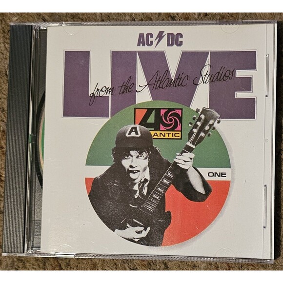 AC/DC CD Live from the Atlantic Studios - EXC Condition - Picture 1 of 4